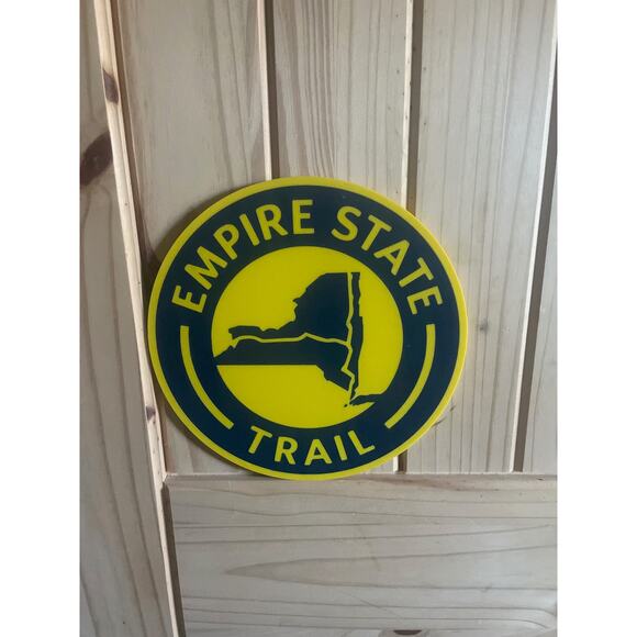 New York Empire State Trail Road Sign 3D Print Design - Picture 1 of 2